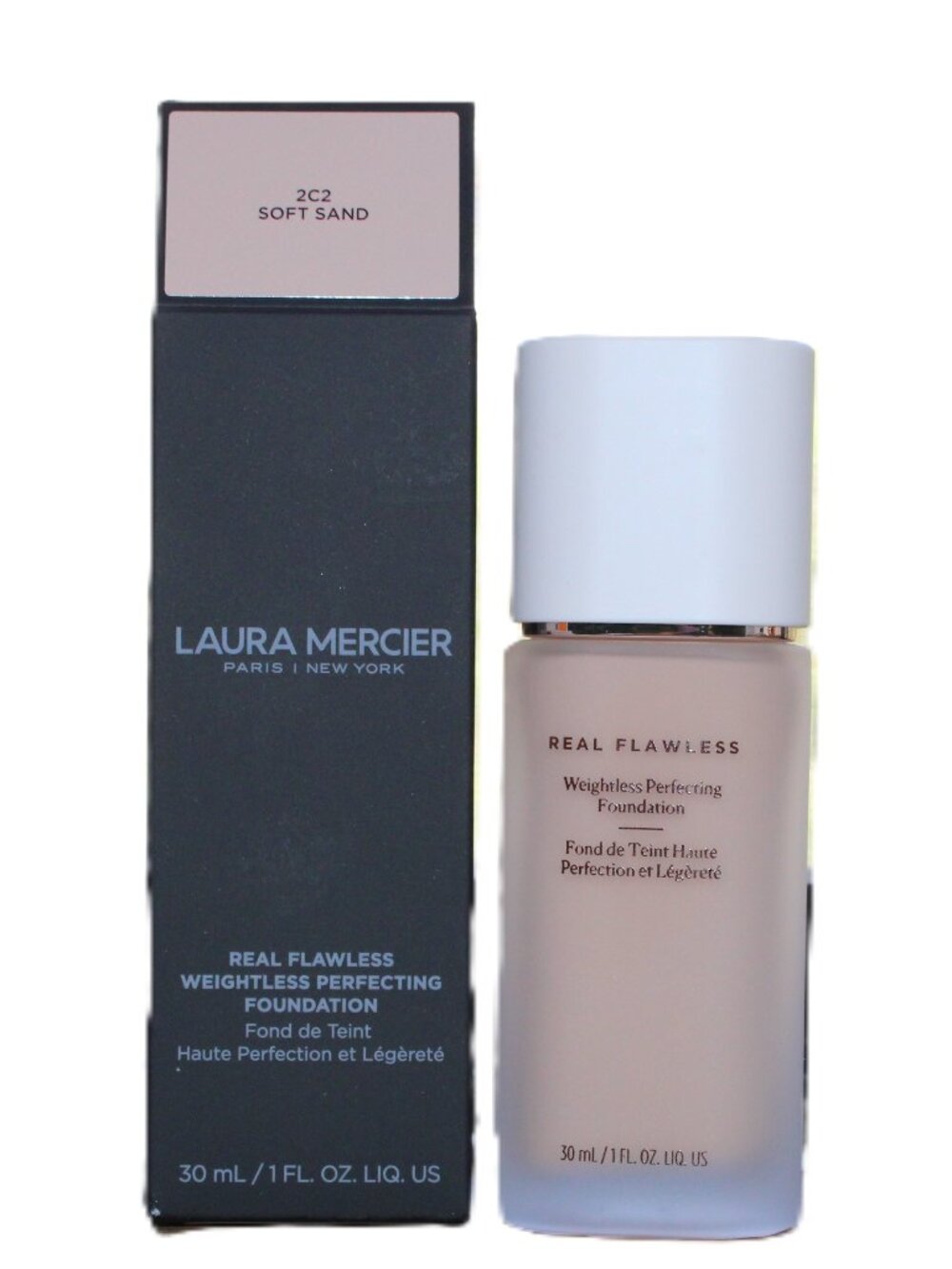 Laura Mercier Real Flawless Weightless Perfecting Foundation 2C2 SOFT SAND